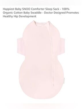 🐥 Happiest Baby SNOO Sleep Sack - 100% Organic  Cotton Baby Swaddle Blanket Pod